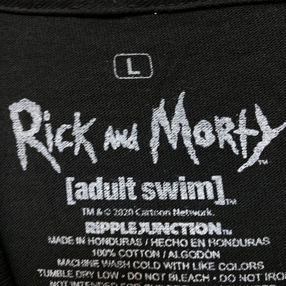 Rick and Morty Cartoon Network Adult Swim TV Series Tee L - Picture 4 of 4